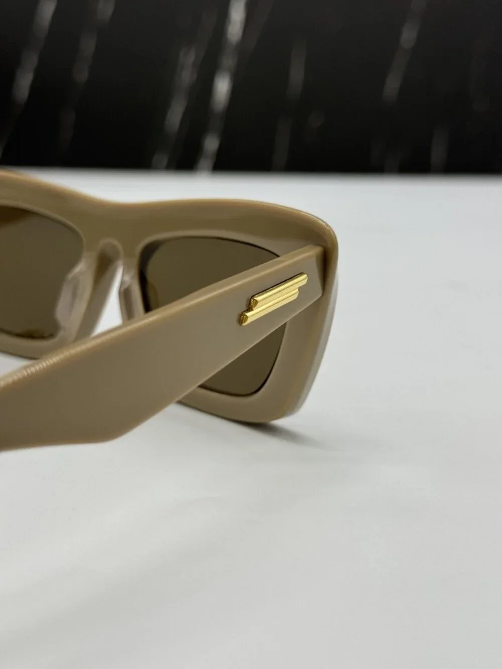 NEW BOTTEGA VENETA BV1283S 003 WOMEN BROWN SUNGLASSES
